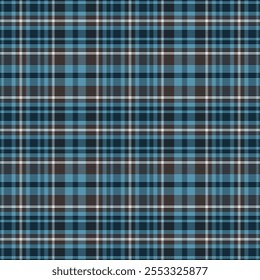 Tartan or plaid vintage color pattern. Vector illustration.