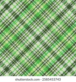 Tartan Plaid With Vintage Color Pattern. Vector illustration. 