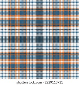 Tartan or plaid winter color pattern. Vector illustration design.
