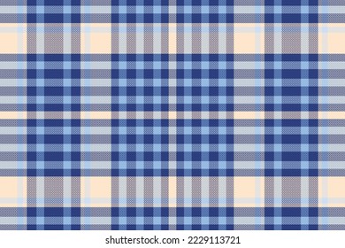 Tartan or plaid winter color pattern. Vector illustration design.