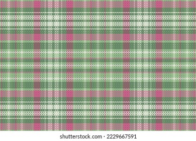 Tartan or plaid winter color pattern. Vector illustration design.