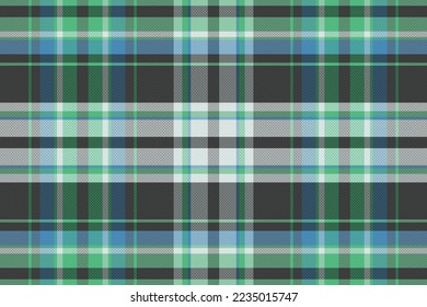 Tartán o patrón de color de invierno plateado. Diseño de ilustración vectorial.