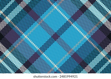 Tartán o patrón de color de invierno a cuadros. Diseño de Ilustración vectorial.