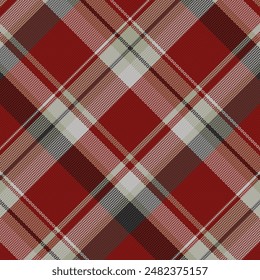 Tartán o patrón de color de invierno a cuadros. Diseño de Ilustración vectorial.