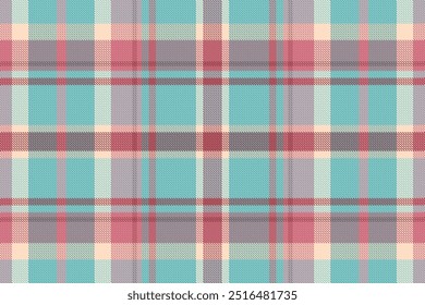 Tartan ou padrão de cor de inverno xadrez. Design de ilustração vetorial.