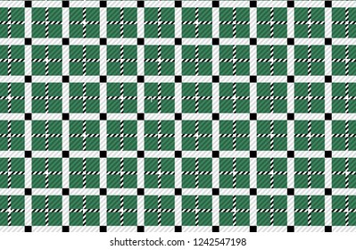 Tartan plaid,gingham pattern teblechloth.Vector illustration.Texture from rhombus/squares for - plaid, tablecloths, clothes, shirts, dresses, paper, bedding,quilts and other textile products.