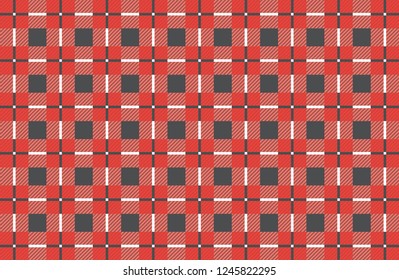 Tartan plaid,gingham pattern teblechloth.Vector illustration.Texture from rhombus/squares for - plaid, tablecloths, dresses, paper, bedding, blankets, quilts and other textile products