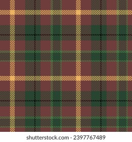El patrón de Tartán Plaids es el color verde oscuro sin fisuras.  Xmas Scottish Buffolo chequeo flannel diseño de arte de tejidos de impresión chaqueta de algodón kilt moda lumberjack manteles
