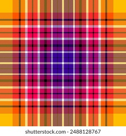  Tartan scotland plaid pattern retro background fabric with seamless check design and geometric texture for textile print wrapping paper and wallpaper image and use.