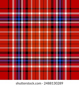  Tartan scotland plaid pattern retro background fabric with seamless check design and geometric texture for textile print wrapping paper and wallpaper image and use.