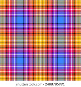Tartan scotland plaid pattern retro background fabric with seamless check design and geometric texture for textile print wrapping paper and wallpaper image and use it as your wallpaper, .