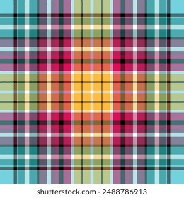 Tartan scotland plaid pattern retro background fabric with seamless check design and geometric texture for textile print wrapping paper and wallpaper image and use it as your wallpaper.
