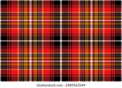 Tartan scotland plaid pattern retro background fabric with seamless check design and geometric texture for textile print wrapping paper and wallpaper image and use it as your wallpaper, poster.