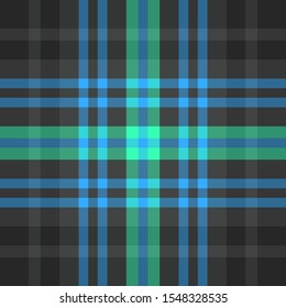 Tartan scotland plaid pattern vector. Retro background fabric. Vintage check color square geometric texture for textile print, wrapping paper, gift card, wallpaper flat design.