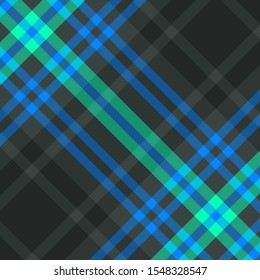 Tartan scotland plaid pattern vector. Retro background fabric. Vintage check color square geometric texture for textile print, wrapping paper, gift card, wallpaper flat design.