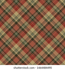 Tartan scotland seamless plaid pattern vector. Retro background fabric. Vintage check color square geometric texture for textile print, wrapping paper, gift card, wallpaper flat design.