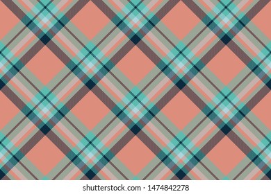 Tartan scotland seamless plaid pattern vector. Retro background fabric. Vintage check color square geometric texture for textile print, wrapping paper, gift card, wallpaper flat design.