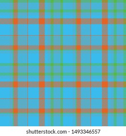 Tartan scotland seamless plaid pattern vector. Retro background fabric. Vintage check color square geometric texture for textile print, wrapping paper, gift card, wallpaper flat design.