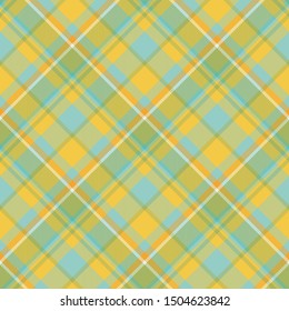 Tartan scotland seamless plaid pattern vector. Retro background fabric. Vintage check color square geometric texture for textile print, wrapping paper, gift card, wallpaper flat design.