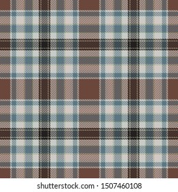 Tartan scotland seamless plaid pattern vector. Retro background fabric. Vintage check color square geometric texture for textile print, wrapping paper, gift card, wallpaper flat design.