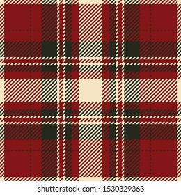 Tartan scotland seamless plaid pattern vector. Retro background fabric. Vintage check color square geometric texture for textile print, wrapping paper, gift card, wallpaper flat design.