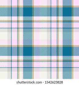 Tartan scotland seamless plaid pattern vector. Retro background fabric. Vintage check color square geometric texture for textile print, wrapping paper, gift card, wallpaper flat design.