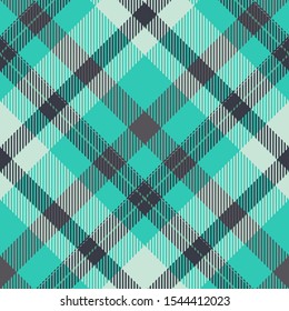 Tartan scotland seamless plaid pattern vector. Retro background fabric. Vintage check color square geometric texture for textile print, wrapping paper, gift card, wallpaper flat design.