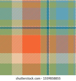 Tartan scotland seamless plaid pattern vector. Retro background fabric. Vintage check color square geometric texture for textile print, wrapping paper, gift card, wallpaper flat design.