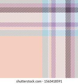 Tartan scotland seamless plaid pattern vector. Retro background fabric. Vintage check color square geometric texture for textile print, wrapping paper, gift card, wallpaper flat design.