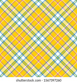 Tartan scotland seamless plaid pattern vector. Retro background fabric. Vintage check color square geometric texture for textile print, wrapping paper, gift card, wallpaper flat design.