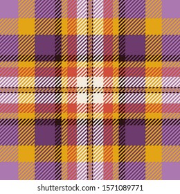 Tartan scotland seamless plaid pattern vector. Retro background fabric. Vintage check color square geometric texture for textile print, wrapping paper, gift card, wallpaper flat design.