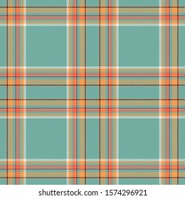 Tartan scotland seamless plaid pattern vector. Retro background fabric. Vintage check color square geometric texture for textile print, wrapping paper, gift card, wallpaper flat design.