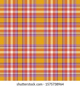 Tartan scotland seamless plaid pattern vector. Retro background fabric. Vintage check color square geometric texture for textile print, wrapping paper, gift card, wallpaper flat design.