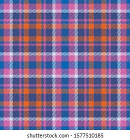 Tartan scotland seamless plaid pattern vector. Retro background fabric. Vintage check color square geometric texture for textile print, wrapping paper, gift card, wallpaper flat design.