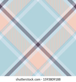 Tartan scotland seamless plaid pattern vector. Retro background fabric. Vintage check color square geometric texture for textile print, wrapping paper, gift card, wallpaper flat design.