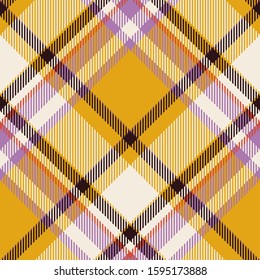 Tartan scotland seamless plaid pattern vector. Retro background fabric. Vintage check color square geometric texture for textile print, wrapping paper, gift card, wallpaper flat design.