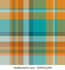 Tartan scotland seamless plaid pattern vector. Retro background fabric. Vintage check color square geometric texture for textile print, wrapping paper, gift card, wallpaper flat design.