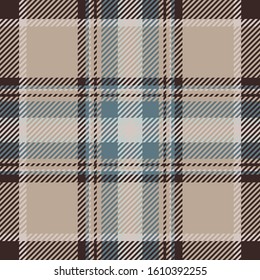Tartan scotland seamless plaid pattern vector. Retro background fabric. Vintage check color square geometric texture for textile print, wrapping paper, gift card, wallpaper flat design.