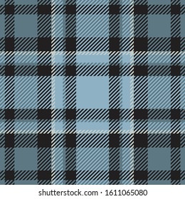 Tartan scotland seamless plaid pattern vector. Retro background fabric. Vintage check color square geometric texture for textile print, wrapping paper, gift card, wallpaper flat design.