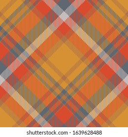 Tartan scotland seamless plaid pattern vector. Retro background fabric. Vintage check color square geometric texture for textile print, wrapping paper, gift card, wallpaper flat design.