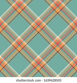 Tartan scotland seamless plaid pattern vector. Retro background fabric. Vintage check color square geometric texture for textile print, wrapping paper, gift card, wallpaper flat design.