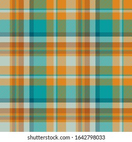 Tartan scotland seamless plaid pattern vector. Retro background fabric. Vintage check color square geometric texture for textile print, wrapping paper, gift card, wallpaper flat design.