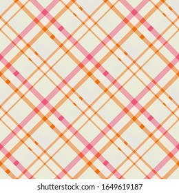 Tartan scotland seamless plaid pattern vector. Retro background fabric. Vintage check color square geometric texture for textile print, wrapping paper, gift card, wallpaper flat design.