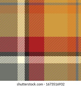 Tartan scotland seamless plaid pattern vector. Retro background fabric. Vintage check color square geometric texture for textile print, wrapping paper, gift card, wallpaper flat design.