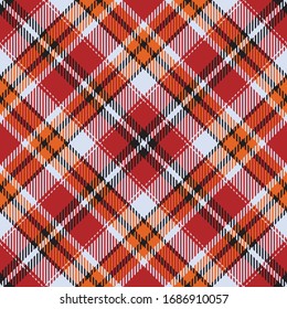 Tartan scotland seamless plaid pattern vector. Retro background fabric. Vintage check color square geometric texture for textile print, wrapping paper, gift card, wallpaper flat design.