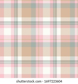 Tartan scotland seamless plaid pattern vector. Retro background fabric. Vintage check color square geometric texture for textile print, wrapping paper, gift card, wallpaper flat design.