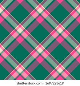 Tartan scotland seamless plaid pattern vector. Retro background fabric. Vintage check color square geometric texture for textile print, wrapping paper, gift card, wallpaper flat design.