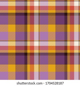 Tartan scotland seamless plaid pattern vector. Retro background fabric. Vintage check color square geometric texture for textile print, wrapping paper, gift card, wallpaper flat design.
