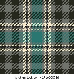 Tartán scotland sin fisuras trenzado vector de patrón. Tejido de fondo retro. Textura geométrica cuadrada de color de vintage para impresión textil, papel de envoltura, tarjeta de regalo, diseño plano de papel pintado.