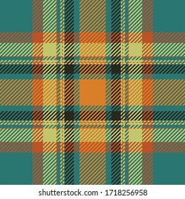 Tartan scotland seamless plaid pattern vector. Retro background fabric. Vintage check color square geometric texture for textile print, wrapping paper, gift card, wallpaper flat design.